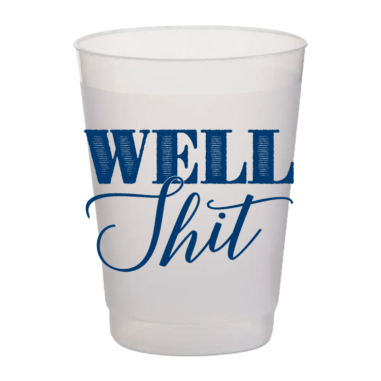 Rosanne Beck Frosted Party Cups