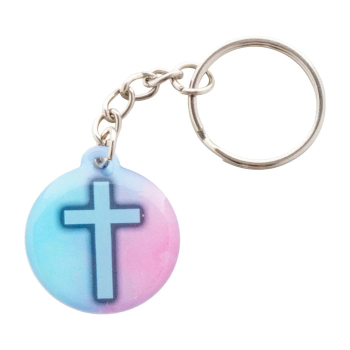 Versible Tap To Pray Acrylic Keychain