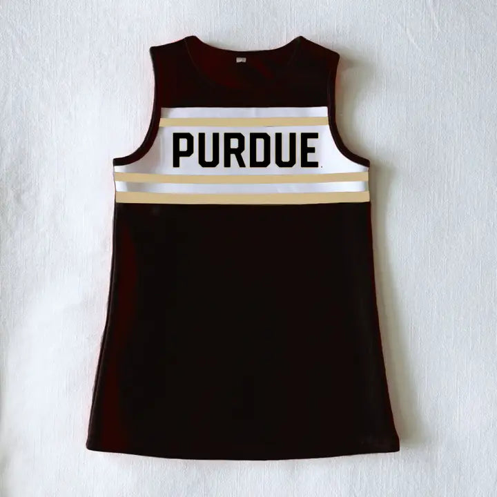 The Purdue University Black Classic Cheer Dress