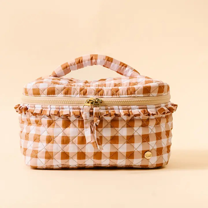 The Darling Effect Quilted Cosmetic Bags