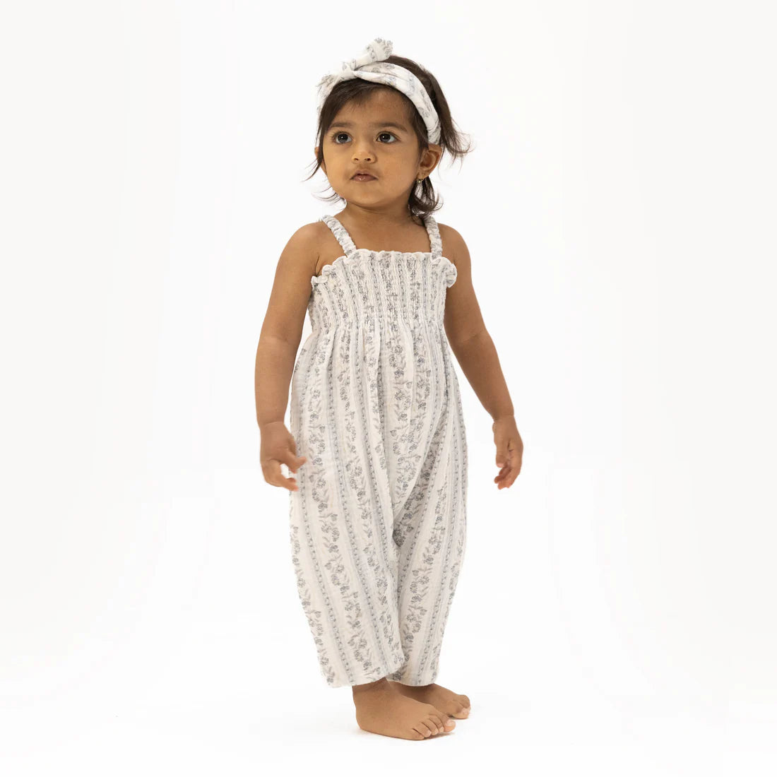 Angel Dear SS26 Girl Smocked Romper