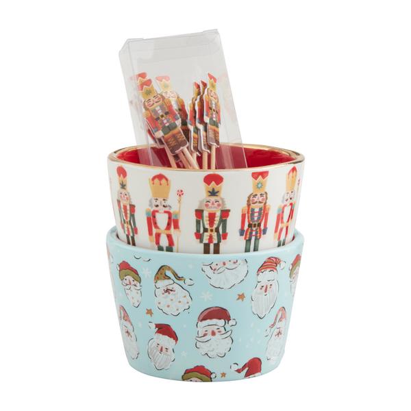 Mud Pie Christmas Tidbit and Toothpick