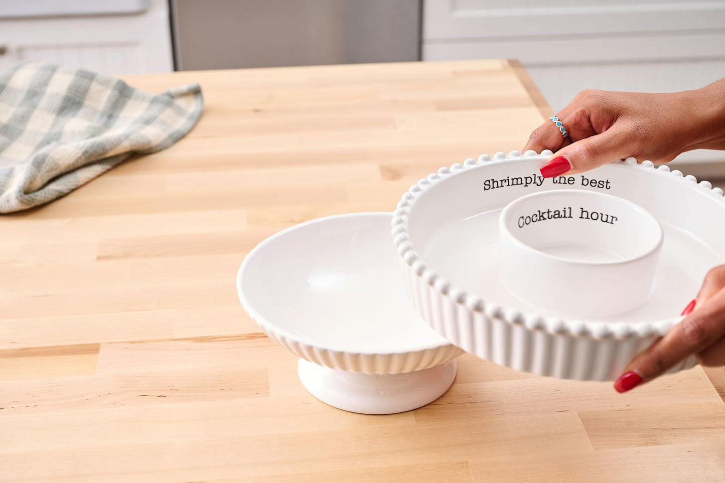 Mudpie Shrimp Cocktail Chiller Set