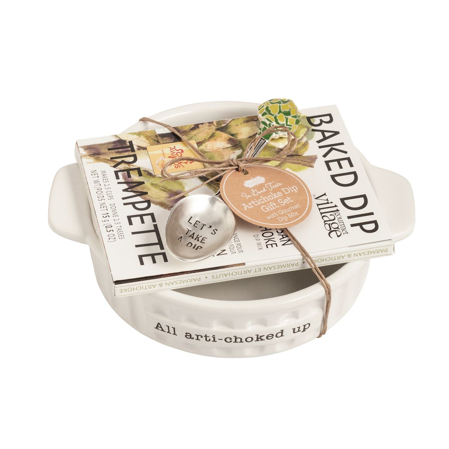 Mudpie Artichoke Dip Set