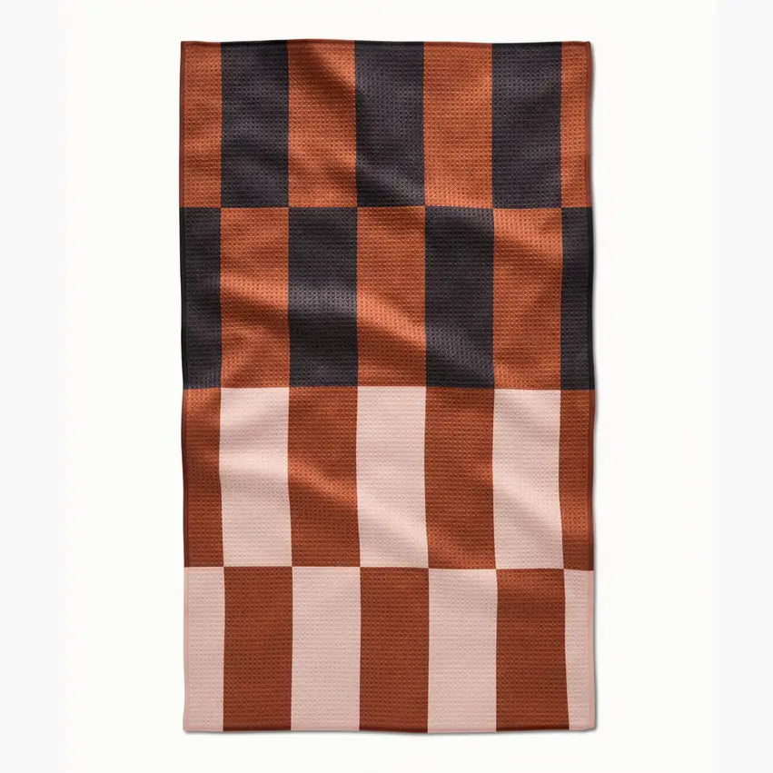 Geometry Fall Print Tea Towels