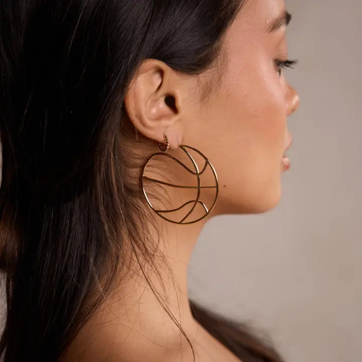 Nickel & Suede Stud and Hoop Earrings