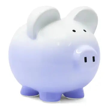 Purple Ombre Piggy Bank