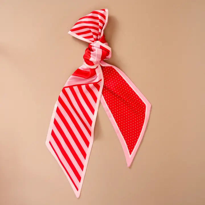 The Darling Effect Holiday Twirl & Tie Scarf