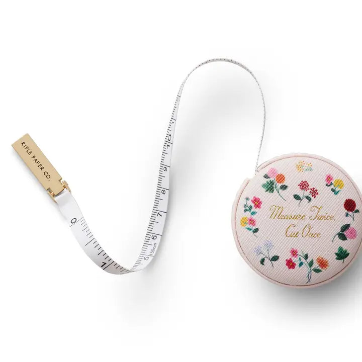 Rifle Paper Co Dahlia Measuring Tape