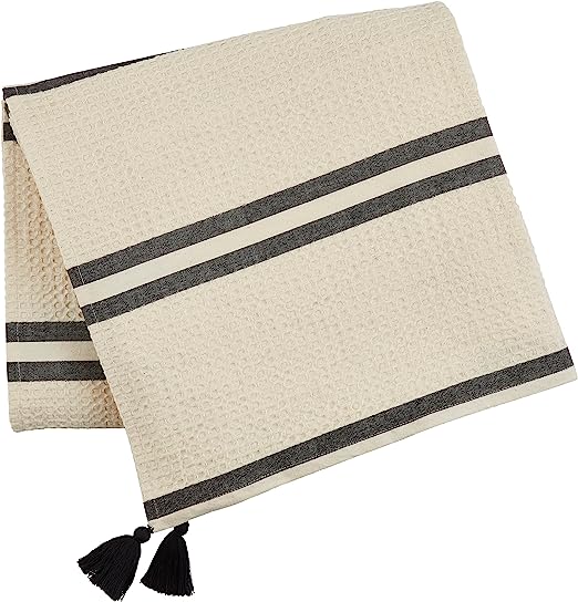 Mud Pie Waffle Chambray Blanket