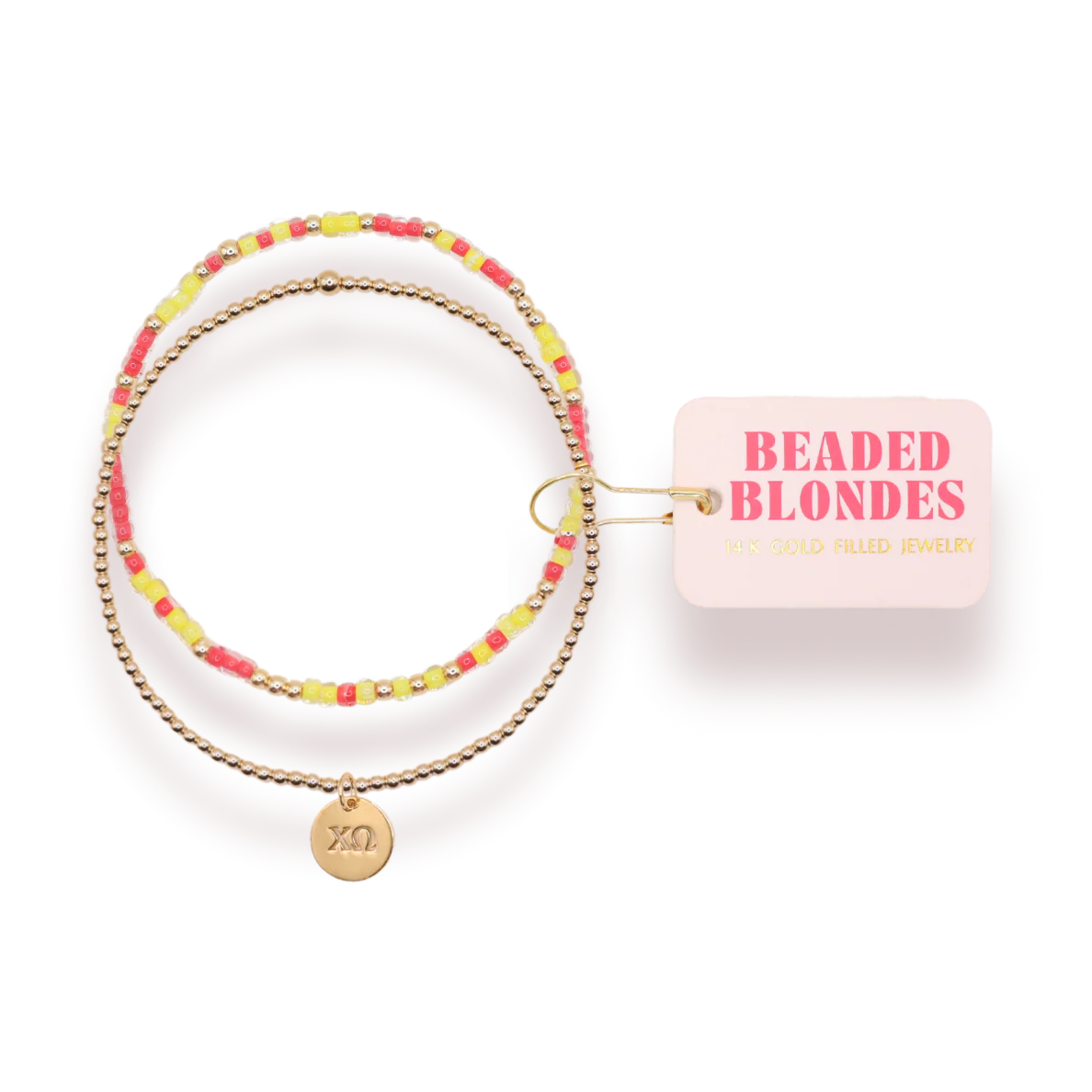 Beaded Blondes Sorority Bracelets