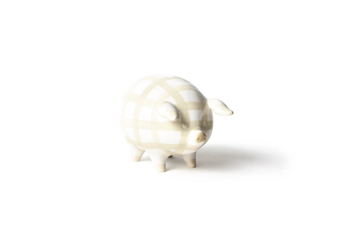 Coton Colors Gingham Piggy Banks