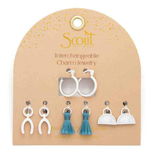 Scout Interchangeable Charm Earrings
