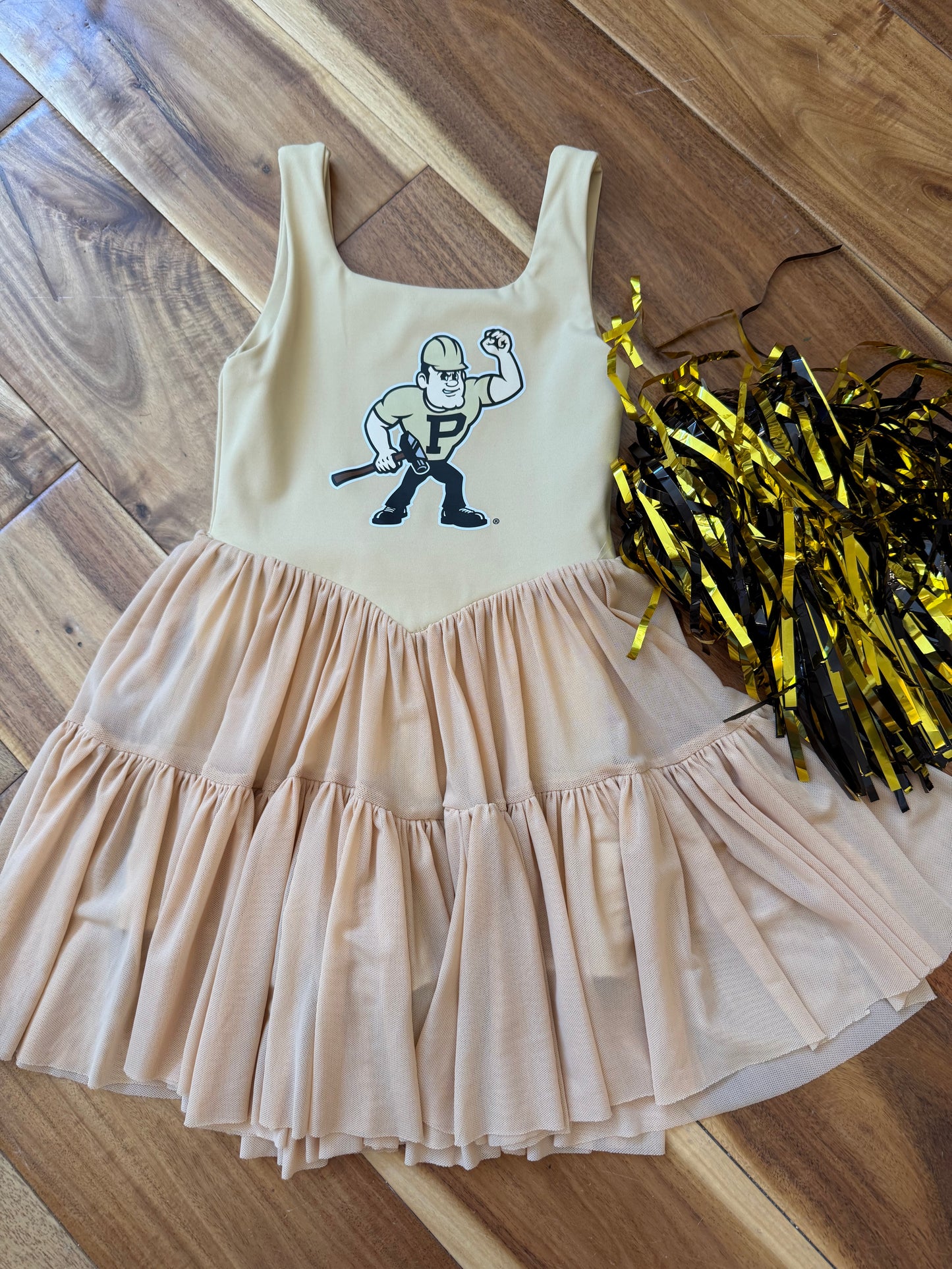 Purdue Little Girl Game Day Dress