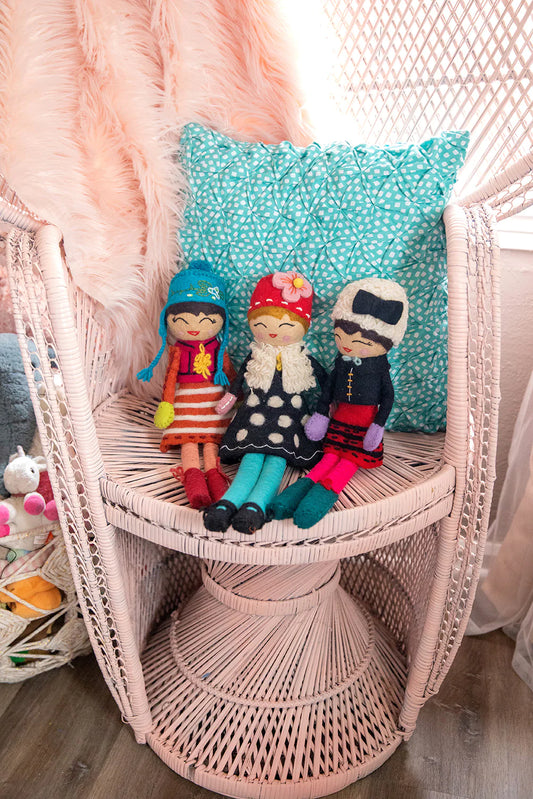 French Knot Dolls