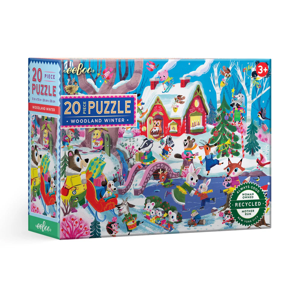 eeBoo 20 Piece Puzzles