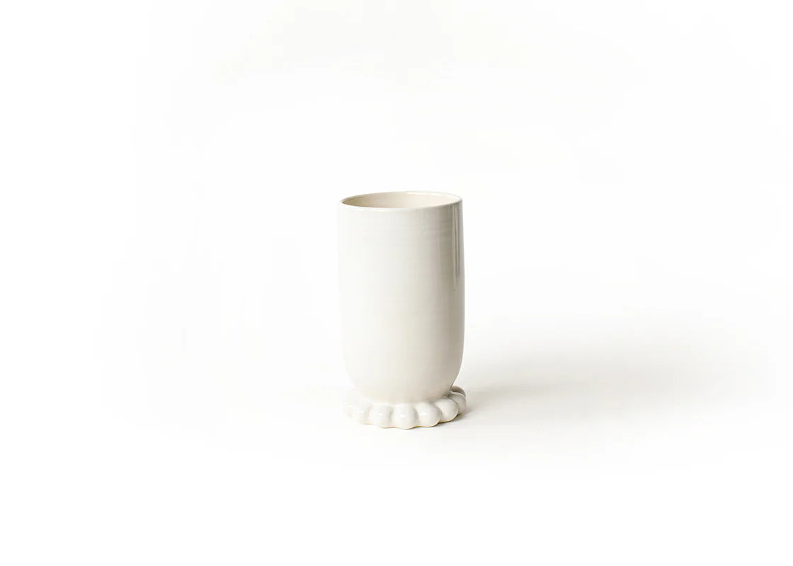 Coton Colors White Medium Cylinder Vase