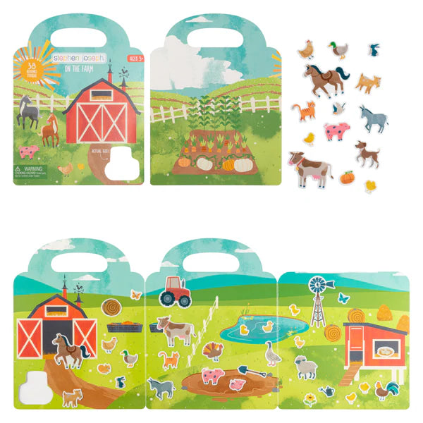 Stephen Joseph Reusable Sticker Book