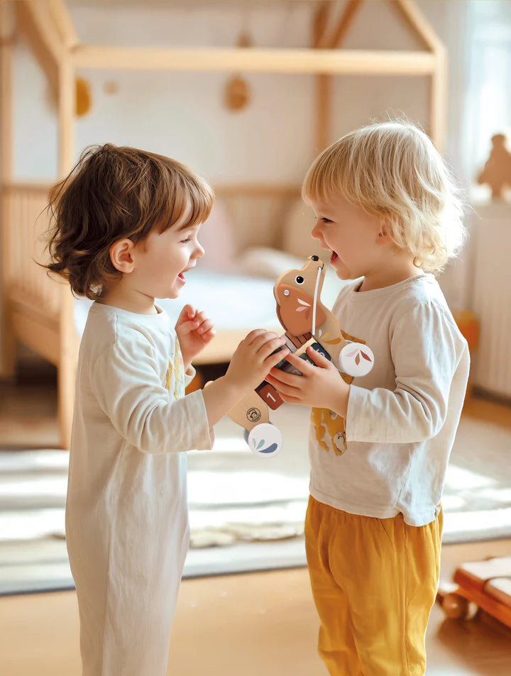 Speedy Monkey Puppy Pull Along