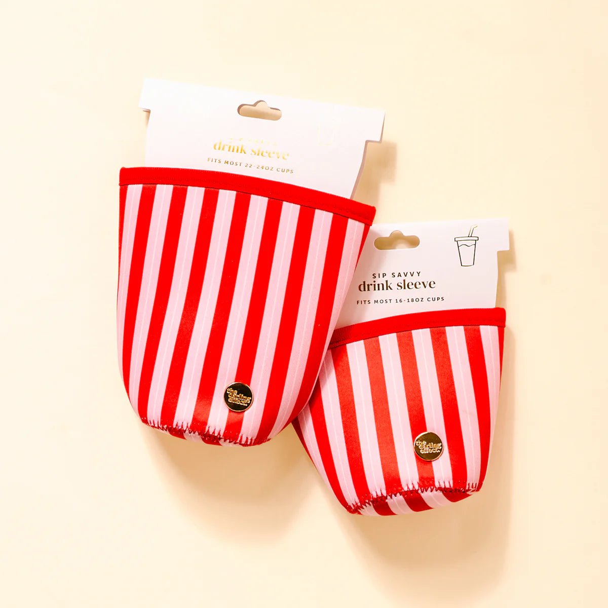 Sip Savvy Drink Sleeve-Blushing Bows Regular