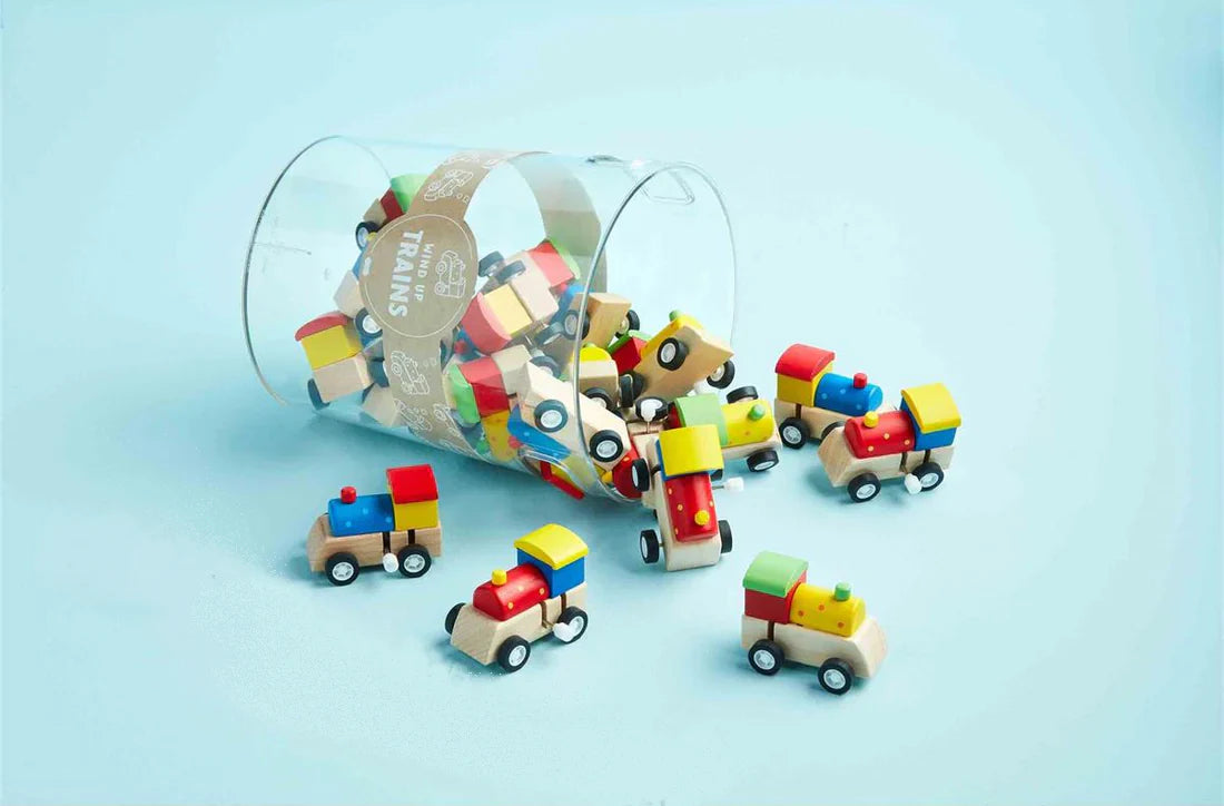 Mudpie Wind Up Trains