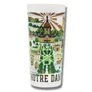 Notre Dame Drinking Glass