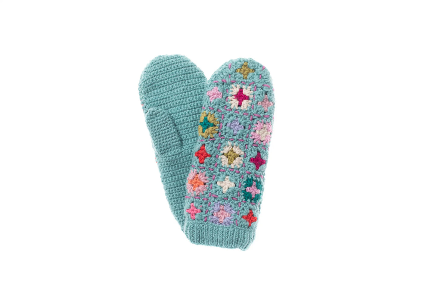 French Knot Mittens, Gloves & Warmers