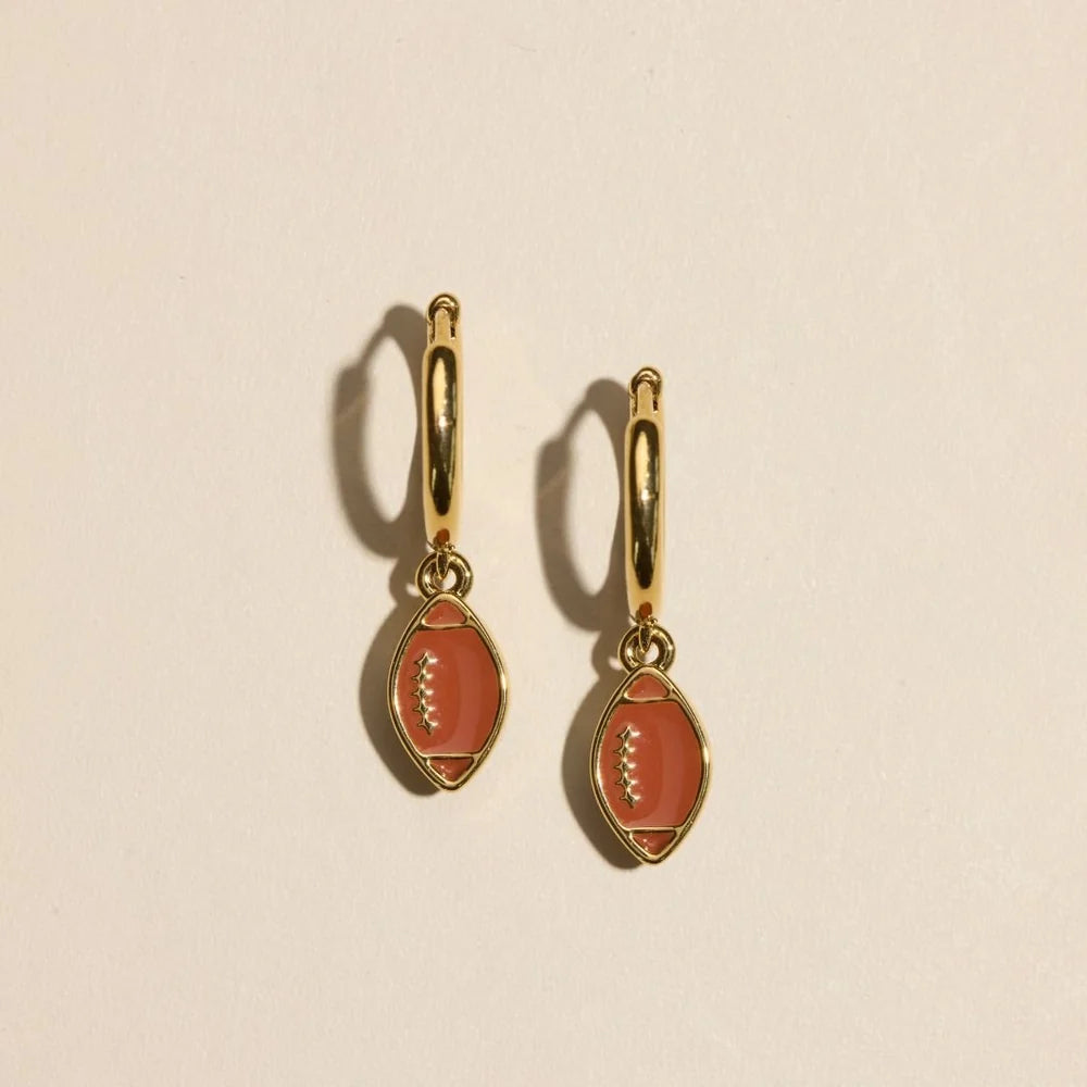 Nickel & Suede Stud and Hoop Earrings