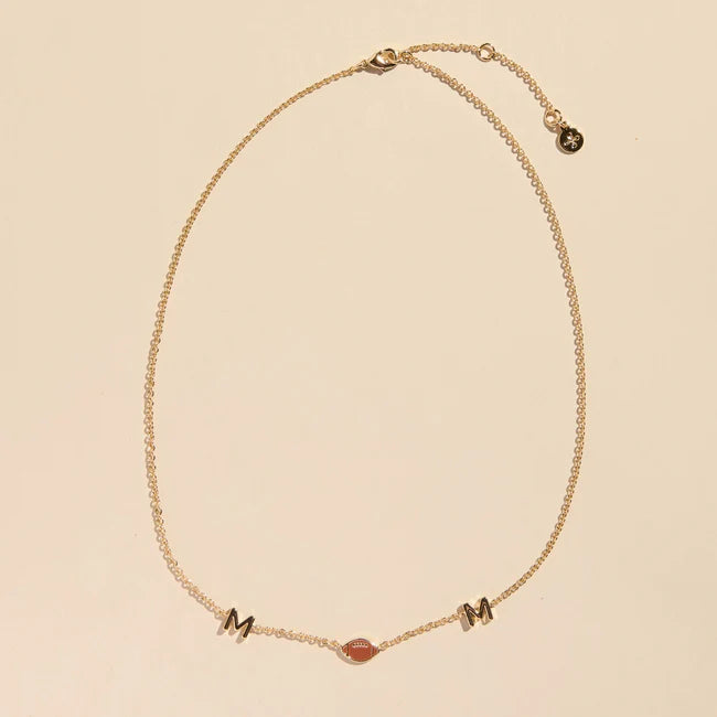 Nickel & Suede Sports Mom Necklaces