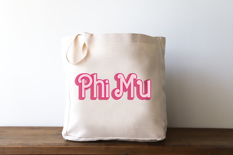 Sorority Canvas Tote Bags