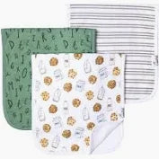 Copper Pearl Burp Cloth Sets