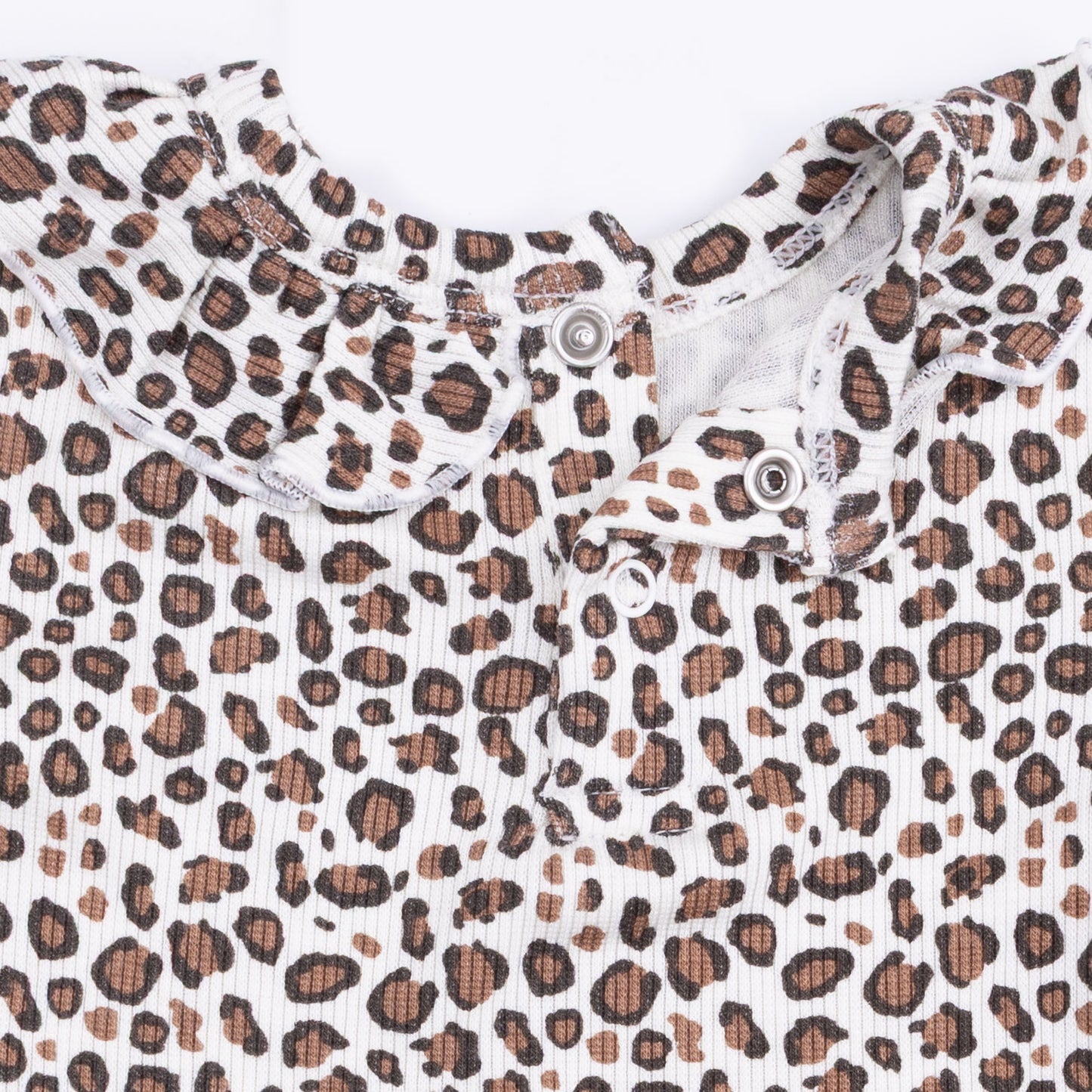 Angel Dear FW26 Leopard Ribbed long sleeve lounge wear