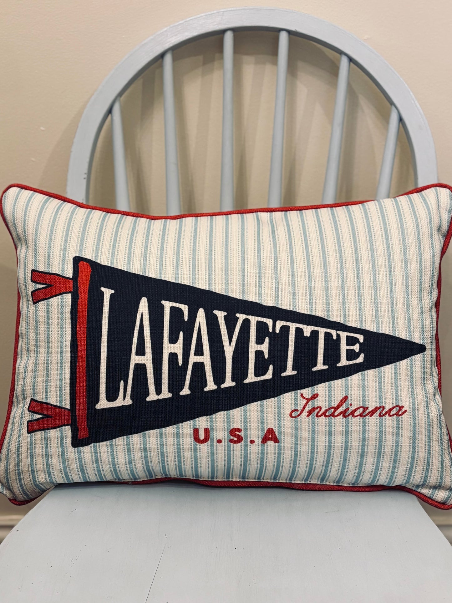 Lafayette Pennant Pillow