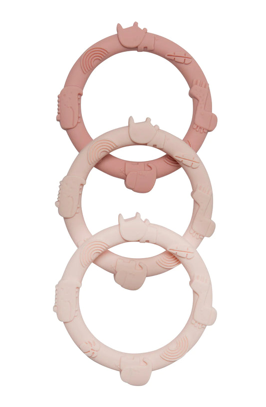 Lulu Lollipop Wild Teething Ring Sets