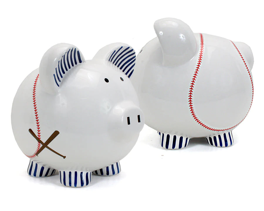 Baseball Piggy Bank