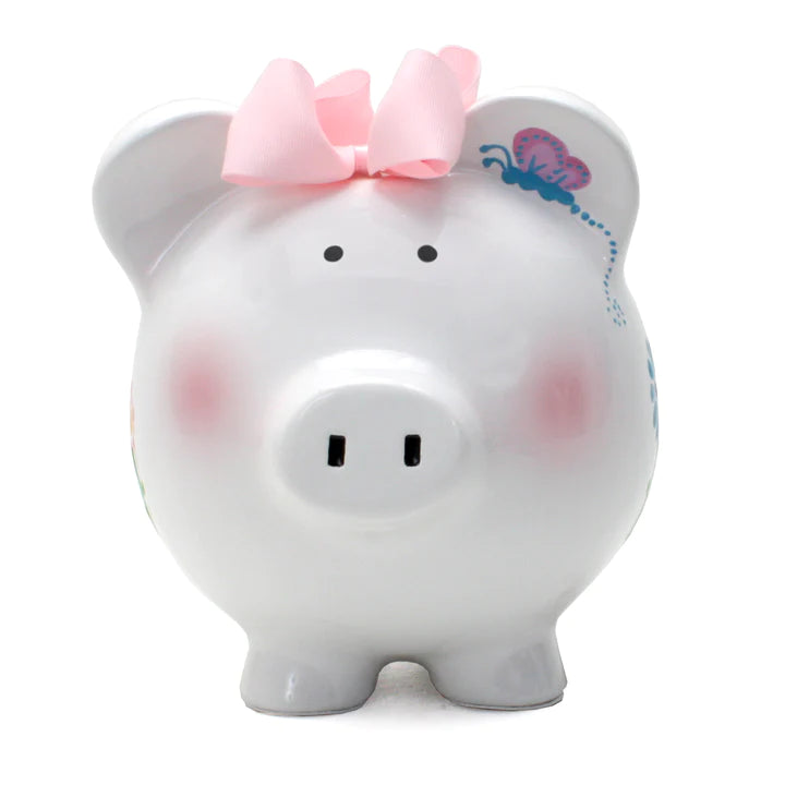 Flutterflies Piggy Bank