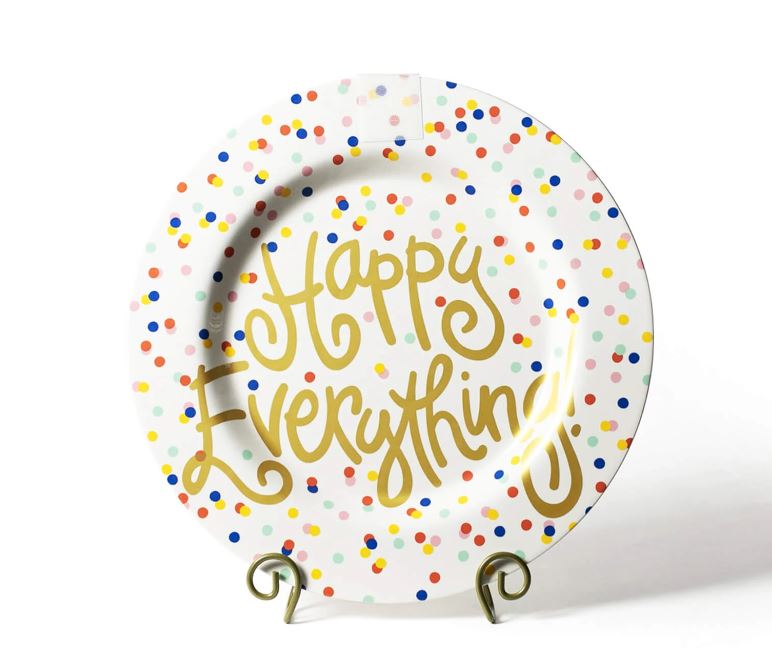 Happy Everything Large Round Platters