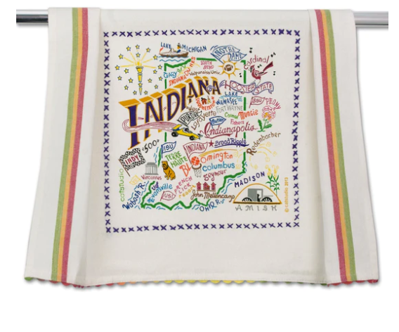 Indiana Dish Towel