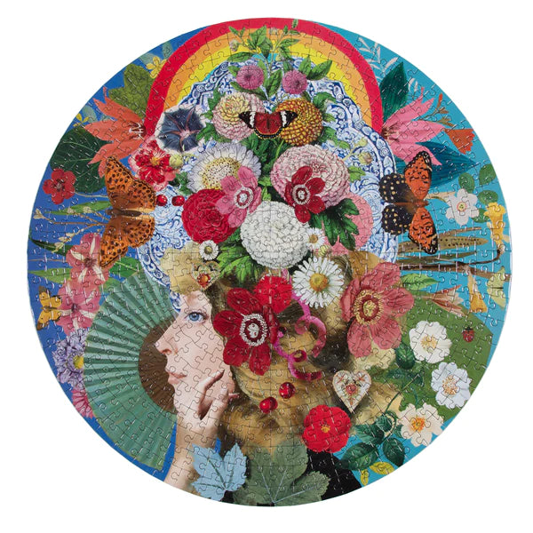 Theatre of Flowers Round Puzzle