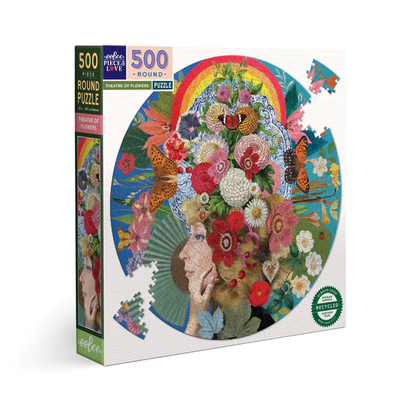 Theatre of Flowers Round Puzzle