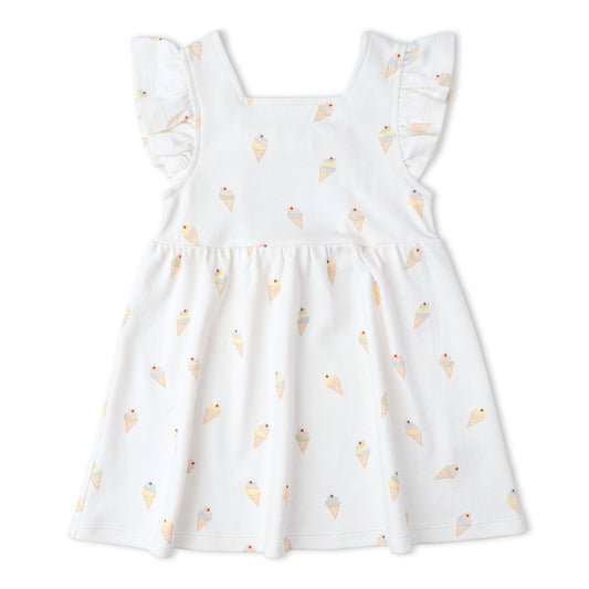Makemake Organics SS26 Ice Cream Dress