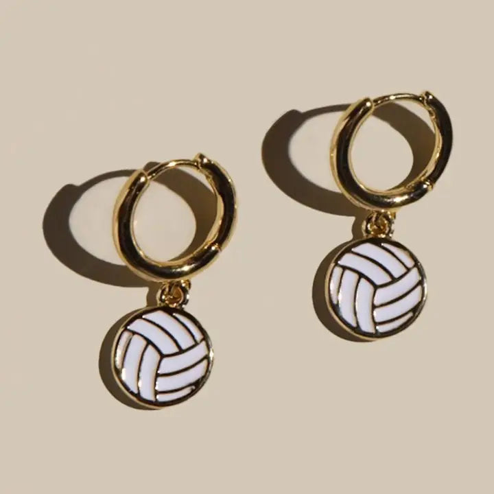Nickel & Suede Stud and Hoop Earrings