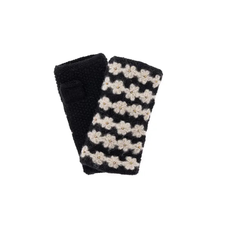 French Knot Mittens & Hand Warmers