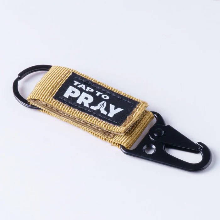 Versible Tap To Pray Tactical Carabiner Keychain
