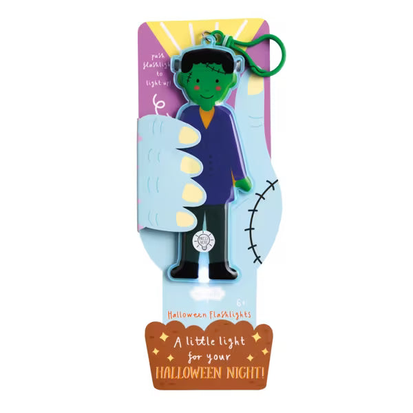 Mud Pie Halloween Flashlight Keychain