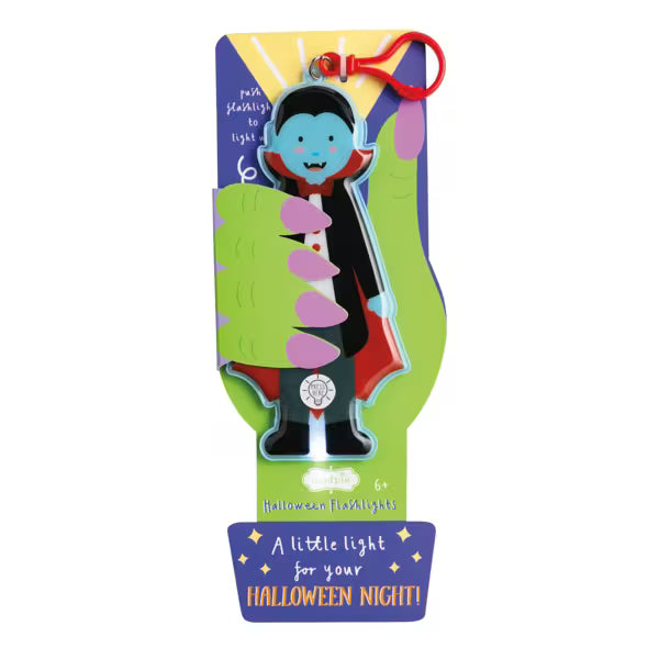 Mud Pie Halloween Flashlight Keychain