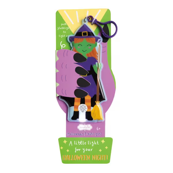 Mud Pie Halloween Flashlight Keychain