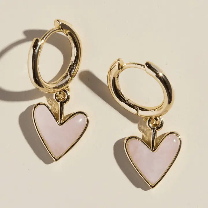 Nickel & Suede Stud and Hoop Earrings