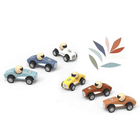 Speedy Monkey Pull Back Racing Cars