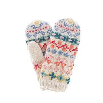 French Knot Mittens & Hand Warmers